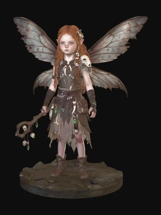 3D model for Runic Wings of the Forest Sprite