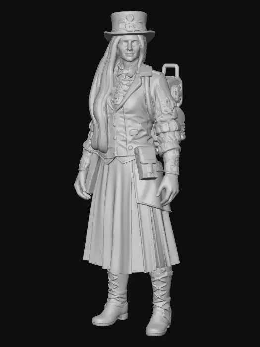 3D model for Steampunk Explorer