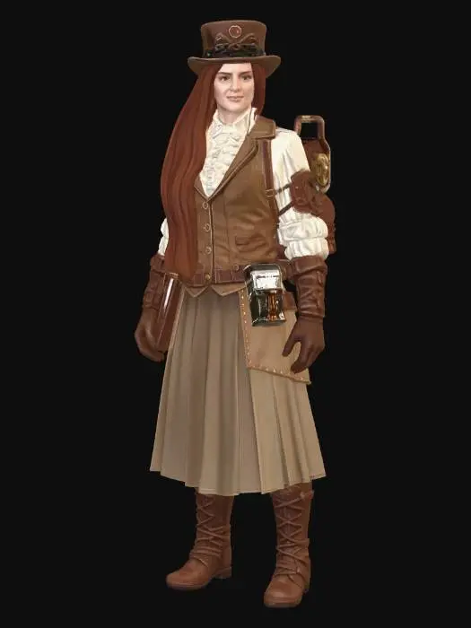 3D model for Steampunk Explorer