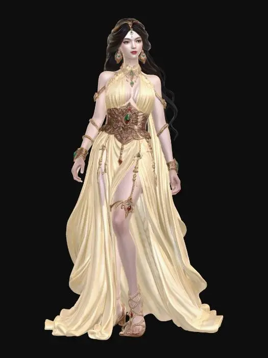 3D model for Golden Empress