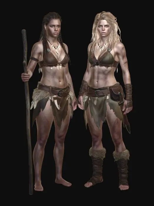 3D model for Primal Sisters