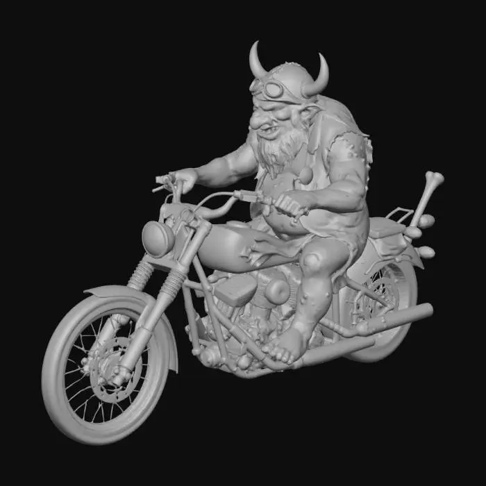 3D model for Rusty Road Troll