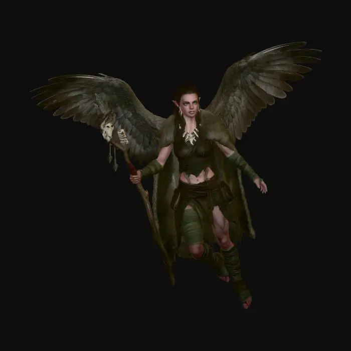 3D model for Winged Warden