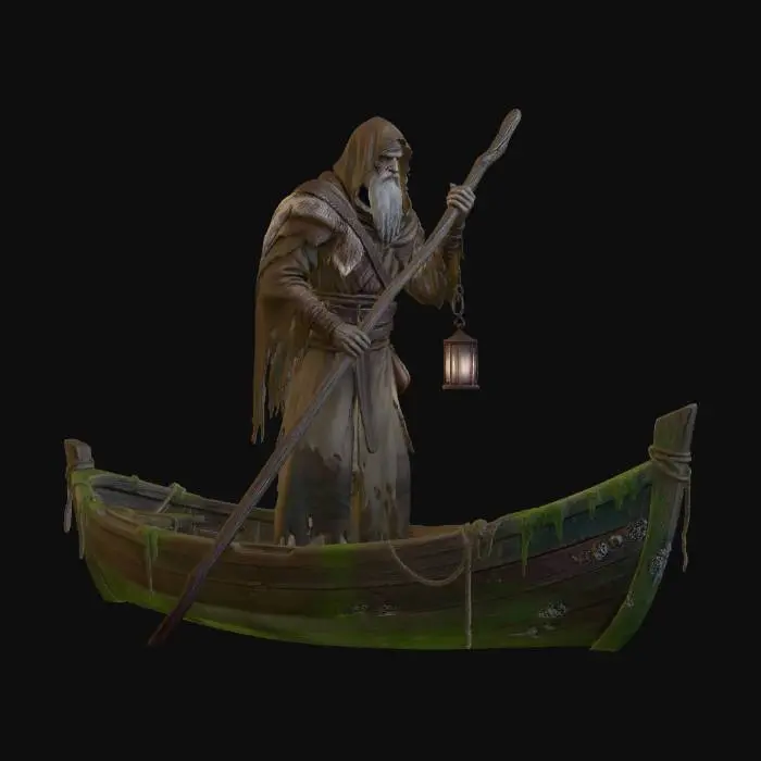 3D model for The Lantern Keeper