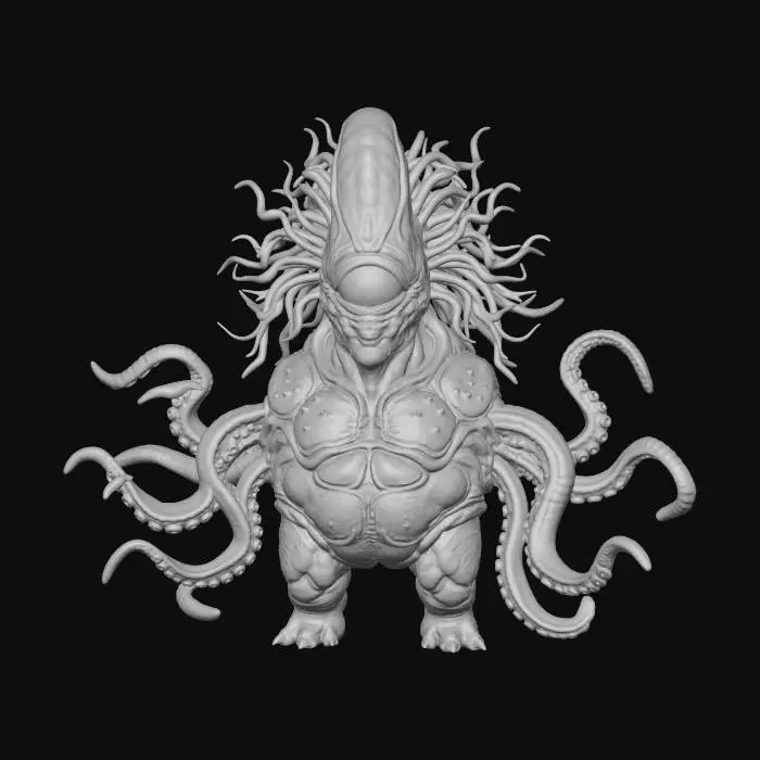 3D model for Gaze of the Abyss