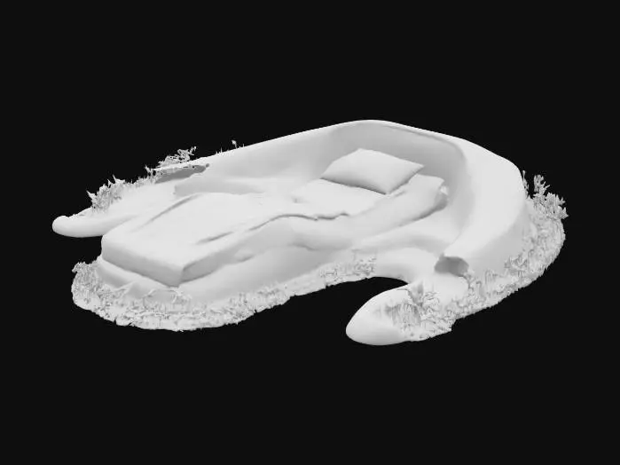 3D model for Futuristic Rest Pod