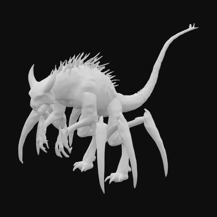 3D model for Neon Abyssal Creature