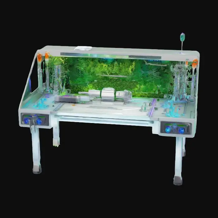 3D model for Futuristic Botanical Workbench