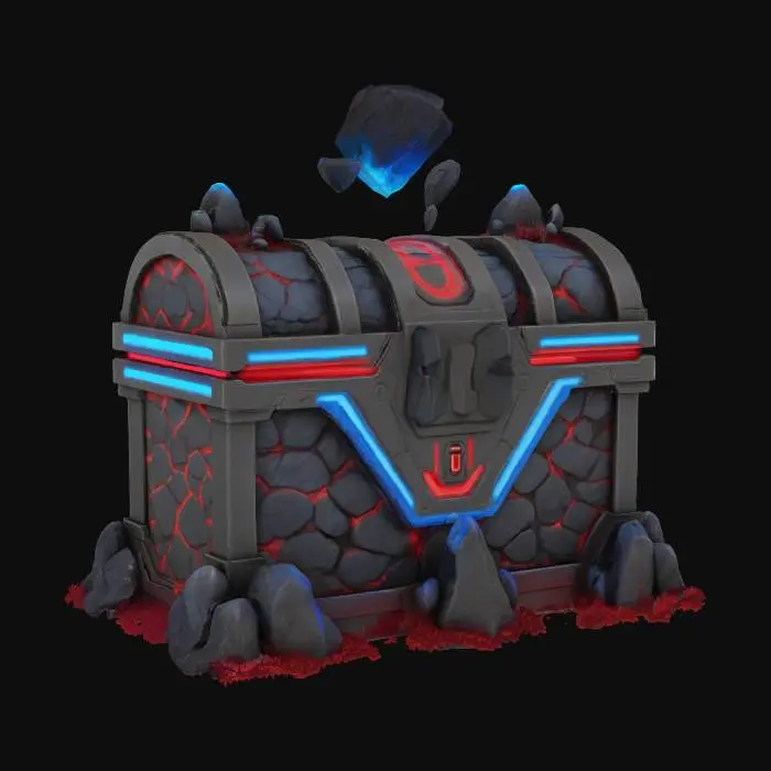 3D model for Enchanted Obsidian Chest