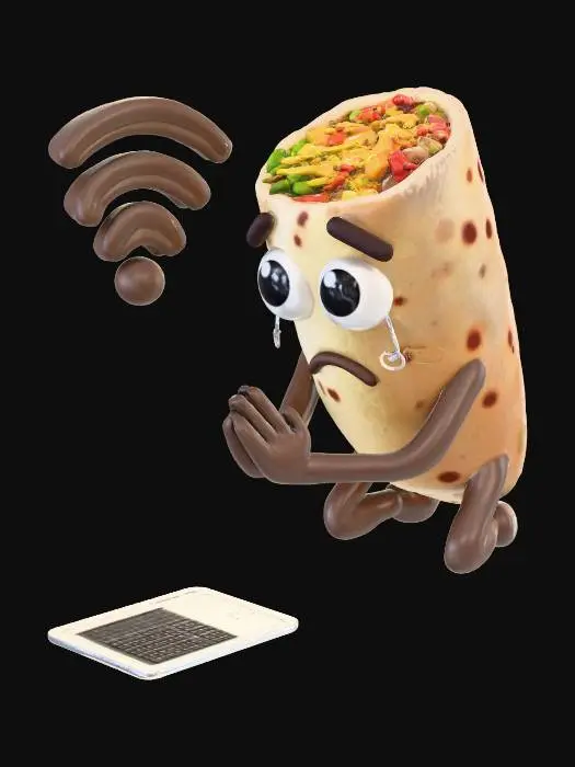 3D model for Burrito Begs for WiFi