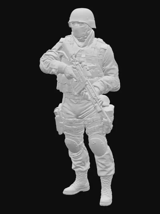 3D model for SWAT Operative Standing
