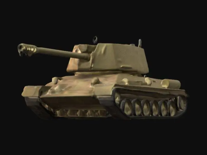 3D model for T-34 122