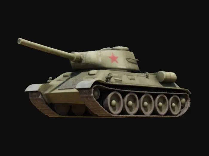 3D model for T-34 Medium Tank