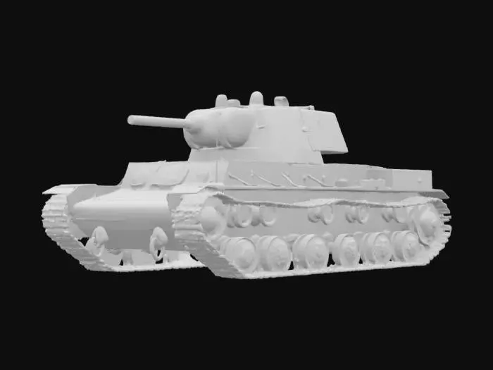 3D model for KV-1 Heavy Tank