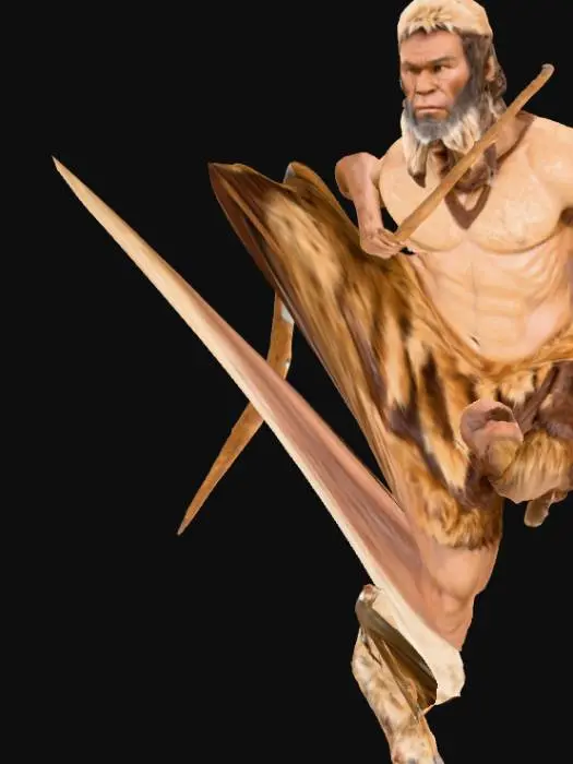 3D model for Ancient Wanderer