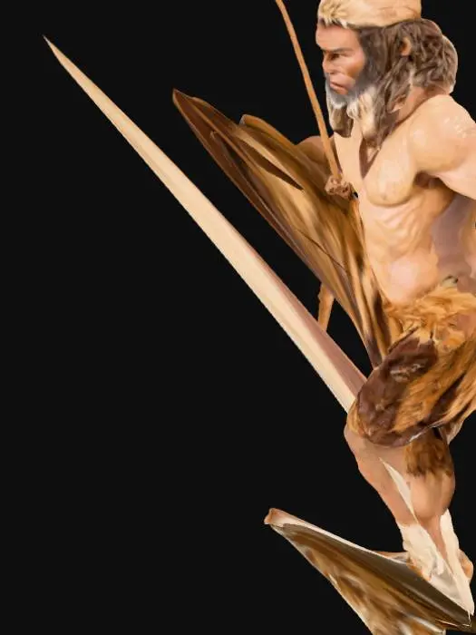 3D model for Ancient Wanderer