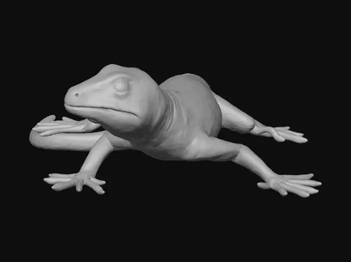 3D model for Emerald Skink of the Verdant Scales