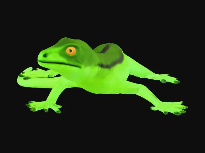 3D model for Emerald Skink of the Verdant Scales