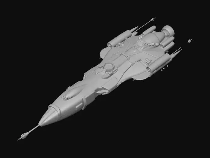 3D model for Stellar Lancer