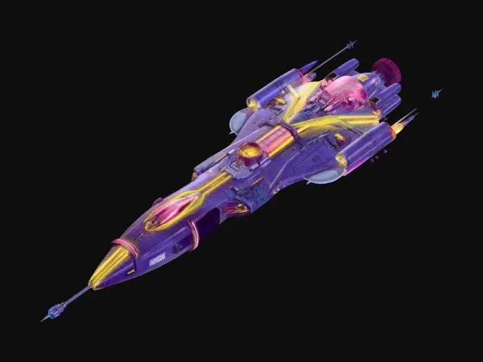 3D model for Stellar Lancer