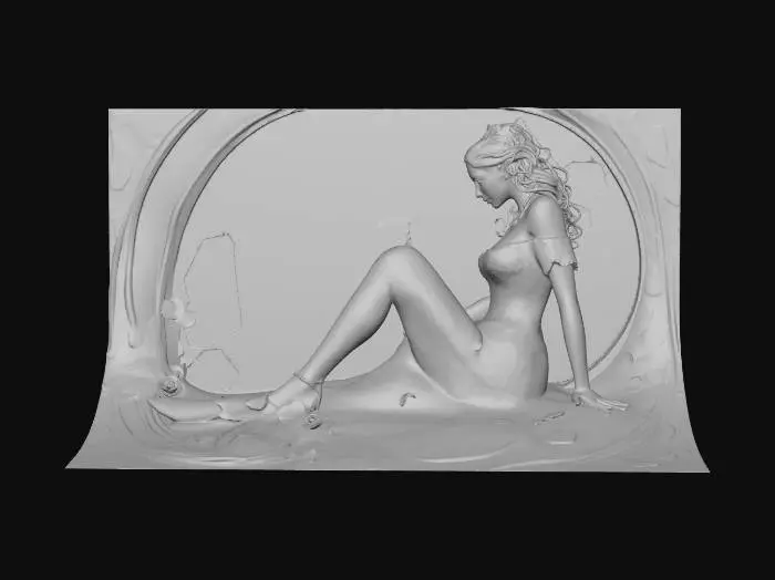 3D model for Stained Glass Reverie