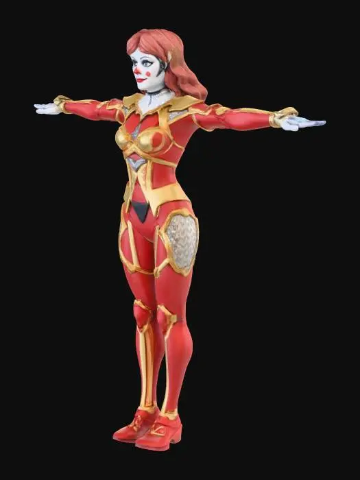 3D model for Harlequin's Masquerade