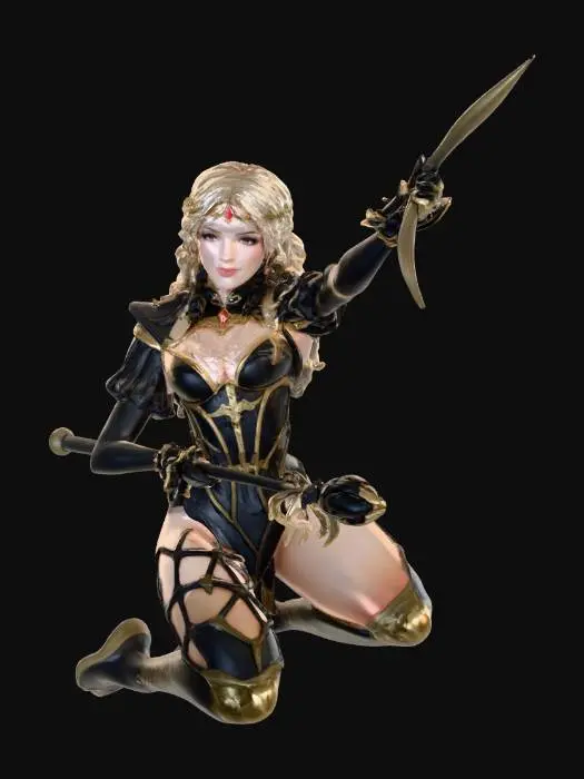 3D model for Harlequin's Masquerade