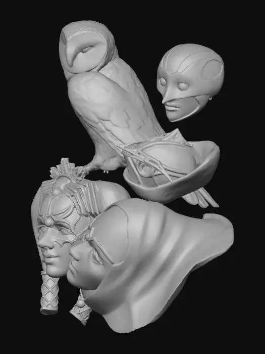 3D model for Masquerade Visions