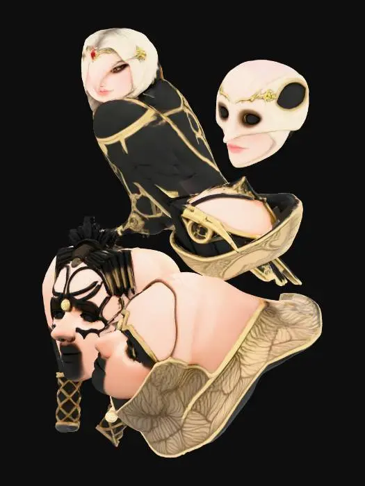 3D model for Masquerade Visions