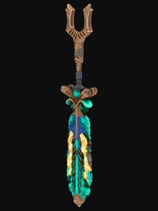 3D model for Mystic Feather Blade