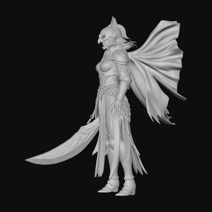 3D model for Silvercrest Valkyrie