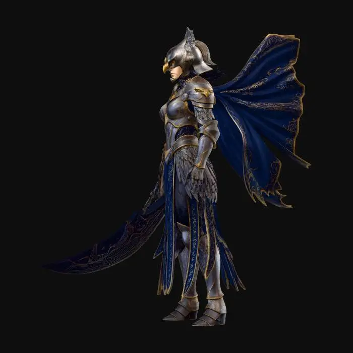3D model for Silvercrest Valkyrie