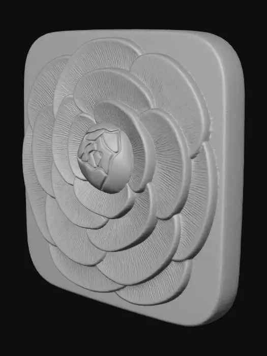 3D model for Mandala Blossom
