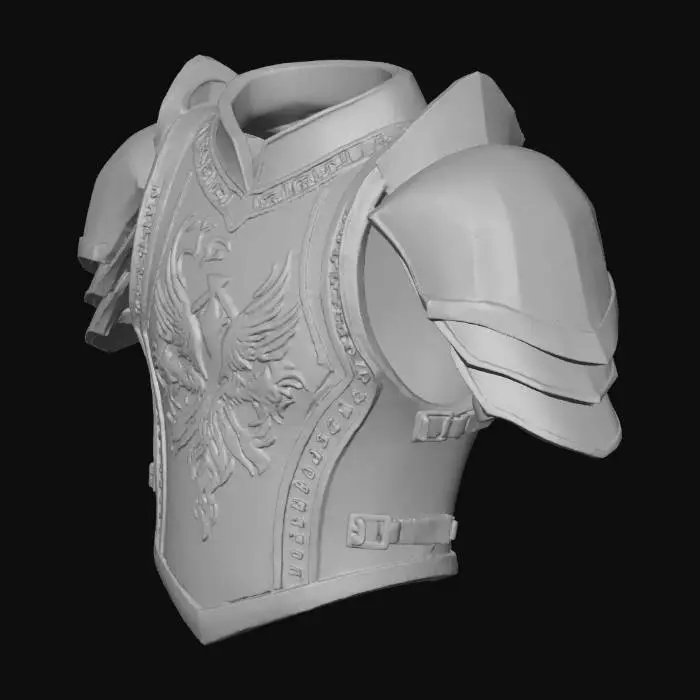 3D model for Ebon Runeplate Armor