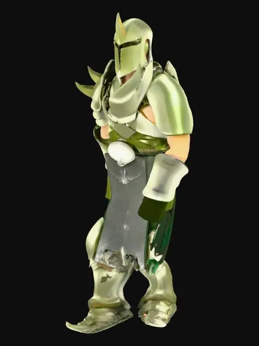3D model for Armored Warrior