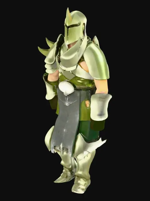 3D model for Armored Warrior