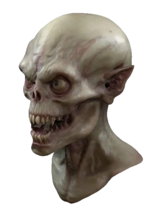 A very highly detailed and anatomaly correct scary monster head . it should be gross… 3D model, vytvořený pomocí AI