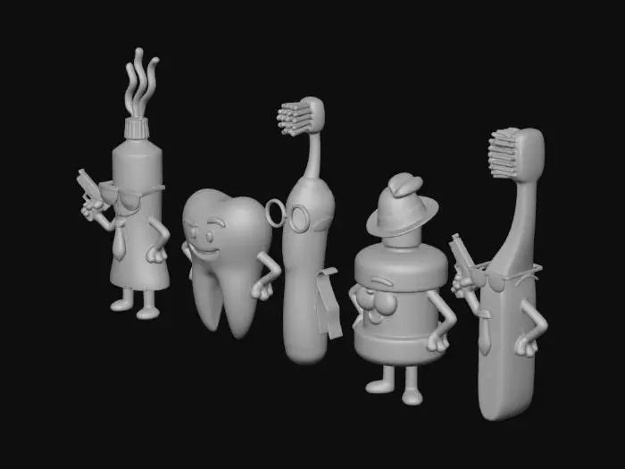 3D model for Dental Squad Adventures