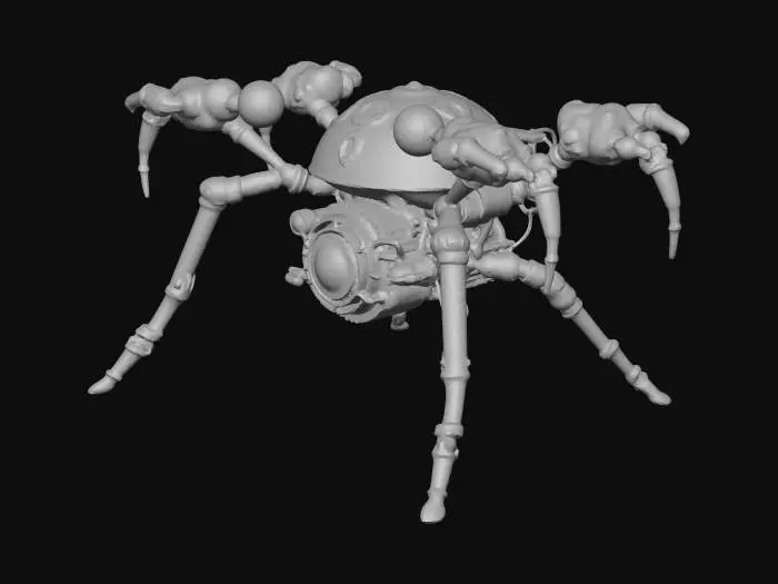 3D model for Brass spiderbot