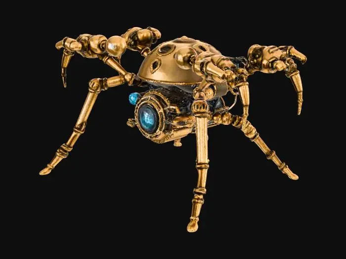 3D model for Brass spiderbot