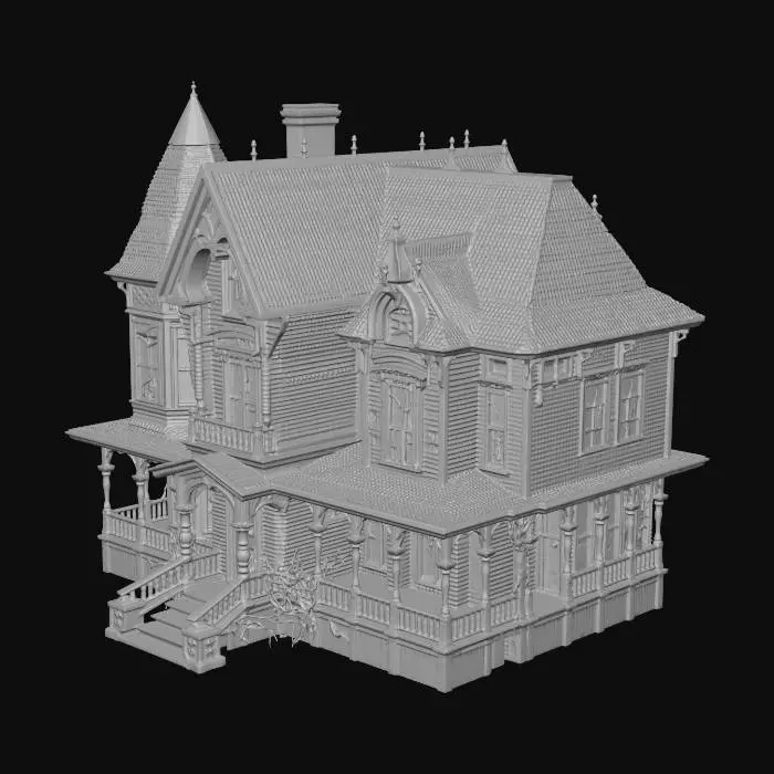 3D model for The Haunted Manor