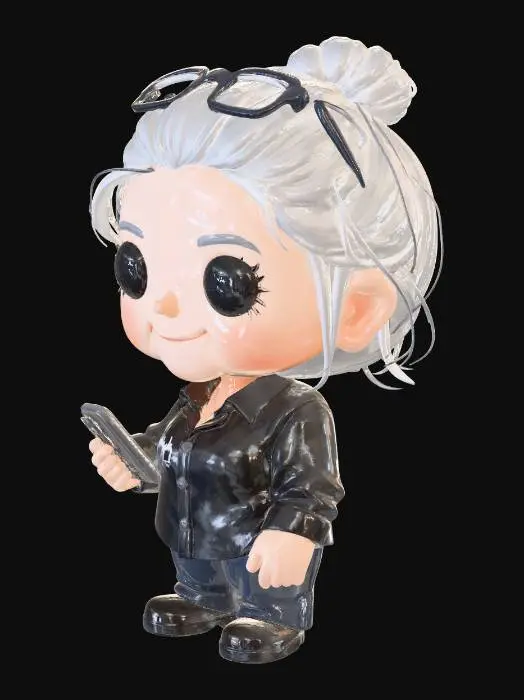 3D model for Seaside Stroll