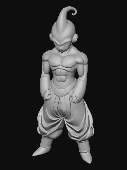 3D model for Majin Buu on a Hilltop