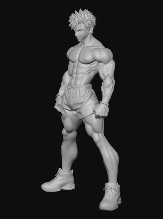 3D model for Strength Personified