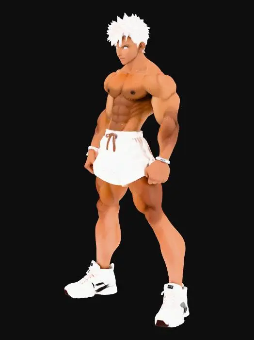 3D model for Strength Personified