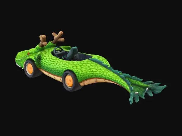 3D model for Dragon Racer