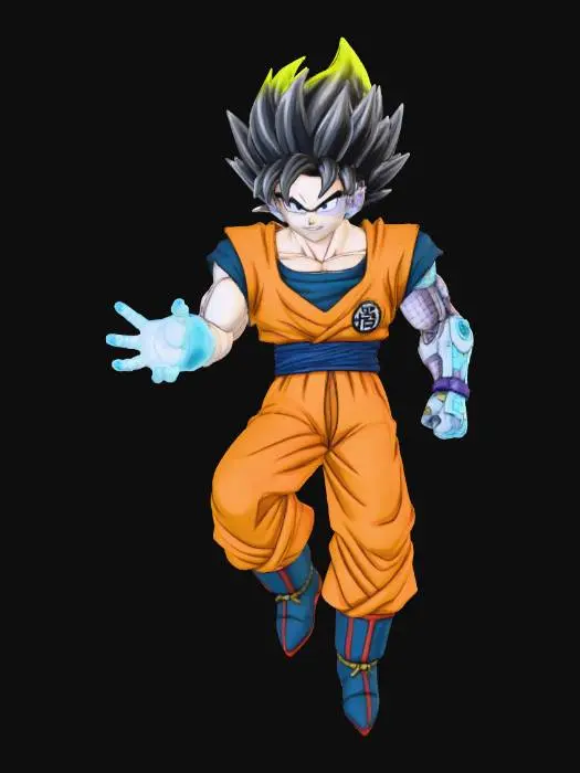 3D model for Saiyan Cyborg Power