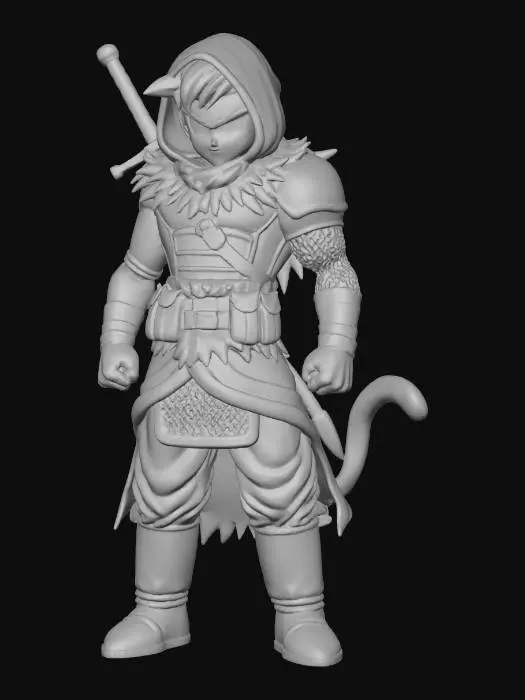 3D model for Saiyan Ranger