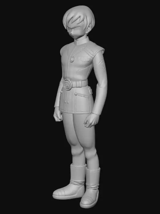 3D model for Character in Capsule Corp Suit