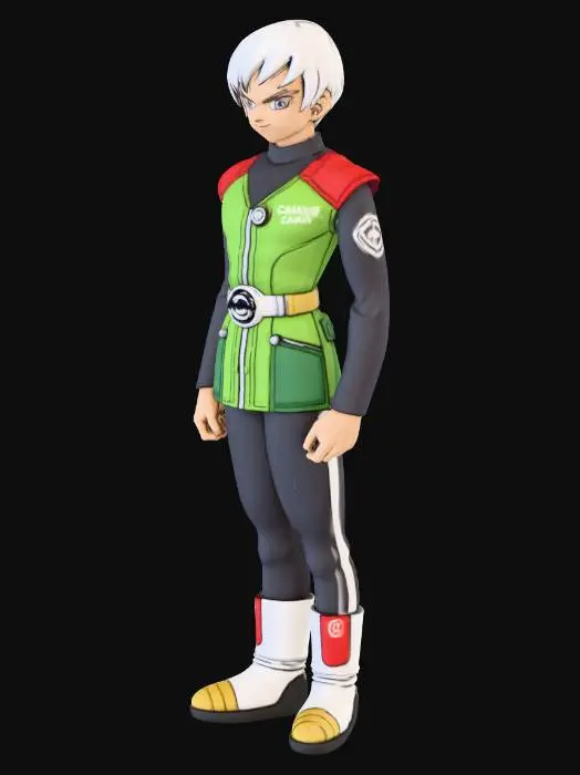 3D model for Character in Capsule Corp Suit